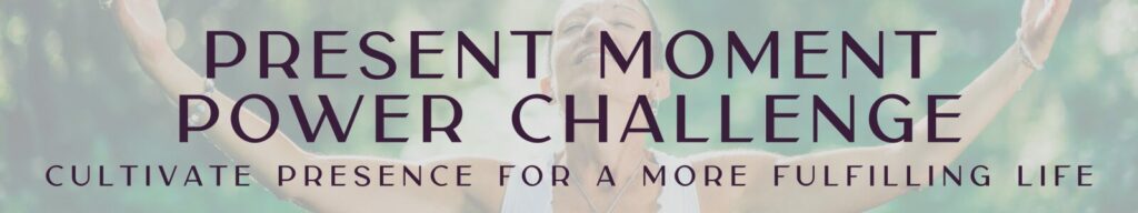 Present Moment Power Challenge Banner | Katharine Chestnut