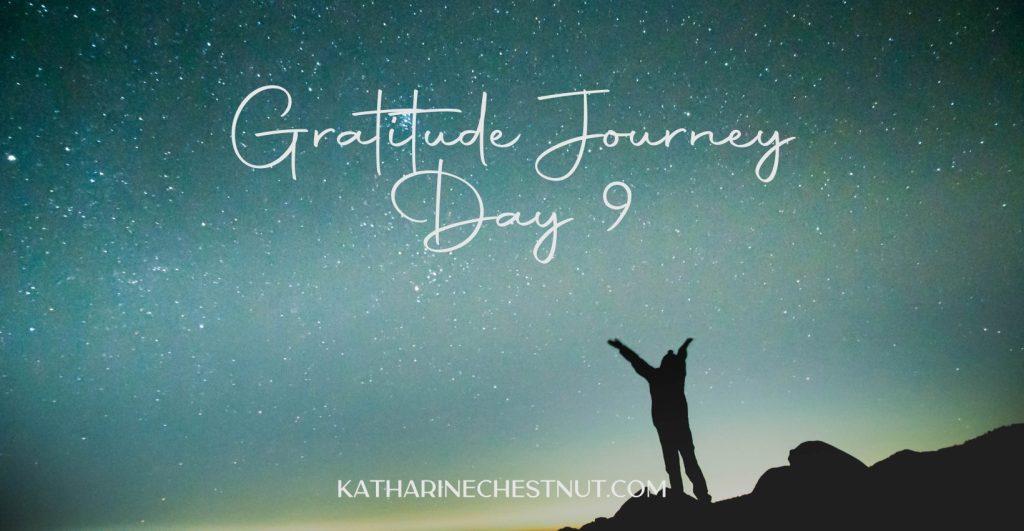 Gratitude Journey Challenge - Day 9