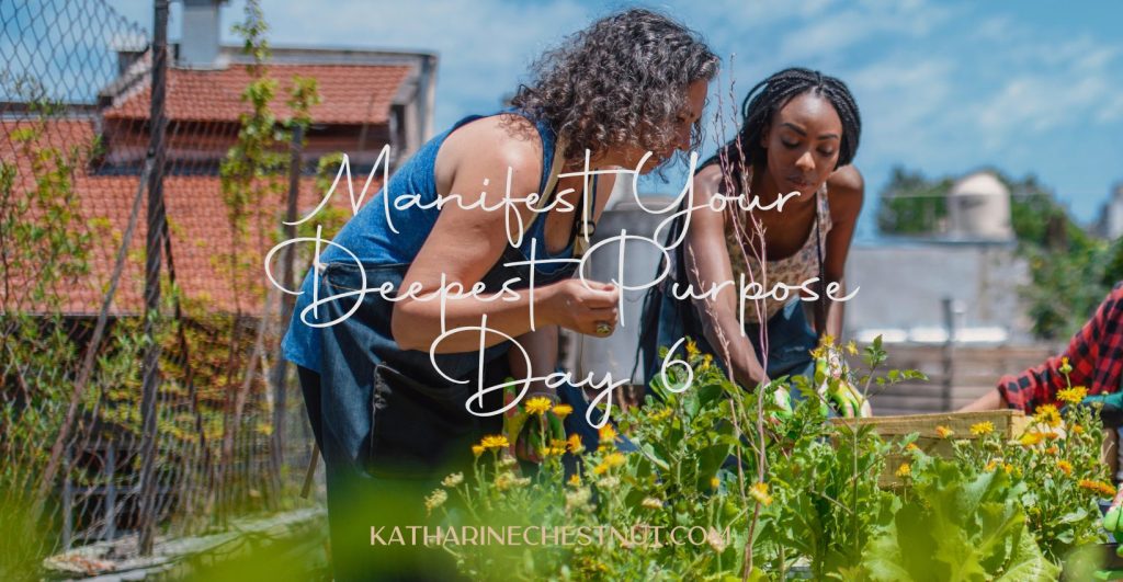 Manifest Your Deepest Purpose Challenge - Day 6