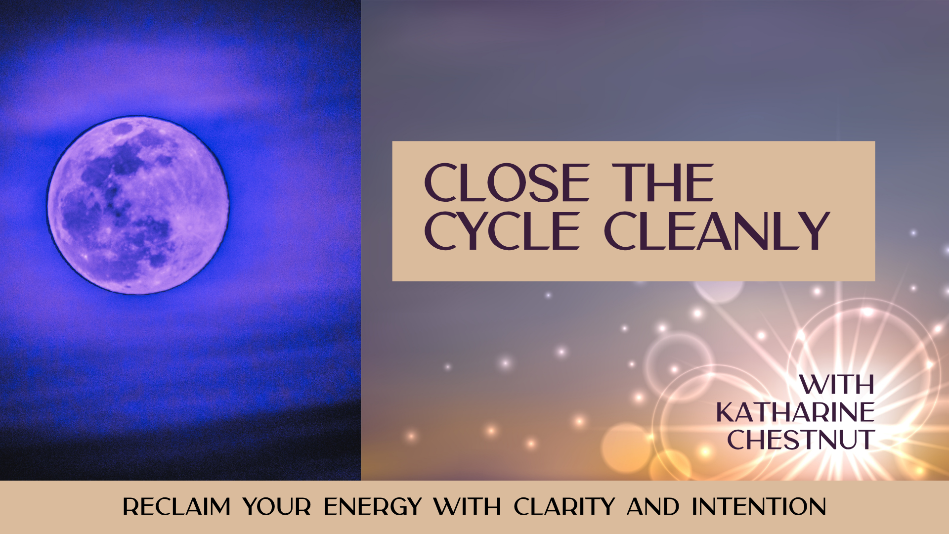 Blue Full Moon Visualization | Katharine Chestnut